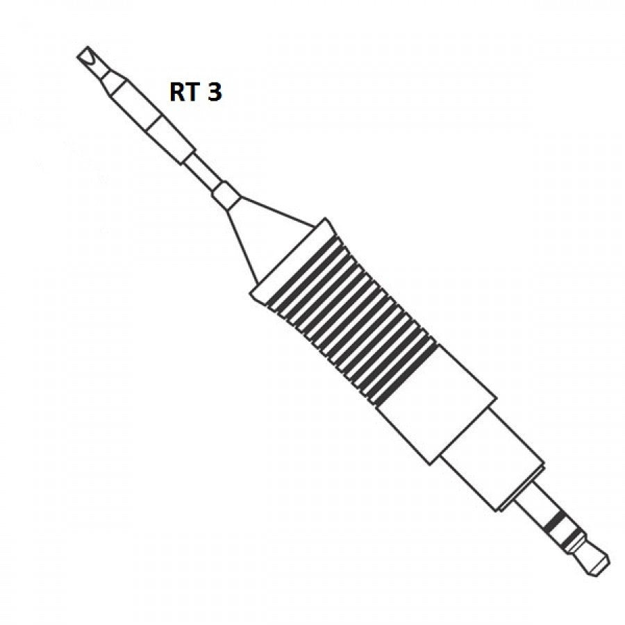 RT3 - Chisel tip - 1.3 mm / 0.4 mm (GW-RT3) RT3 - Chisel tip - 1.3 mm / 0.4 mm (GW-RT3)